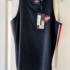 Harley-Davidson L knit sleeveless tank shirt